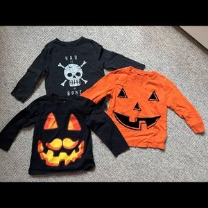 Bundle of 3T Halloween Shirts